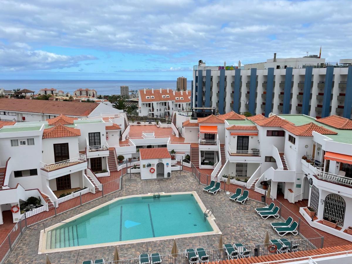 Ferienwohnung Luxury Diamond - Ocean View, Big Terraces, Air Con, Wifi Los Cristianos  Exterior foto