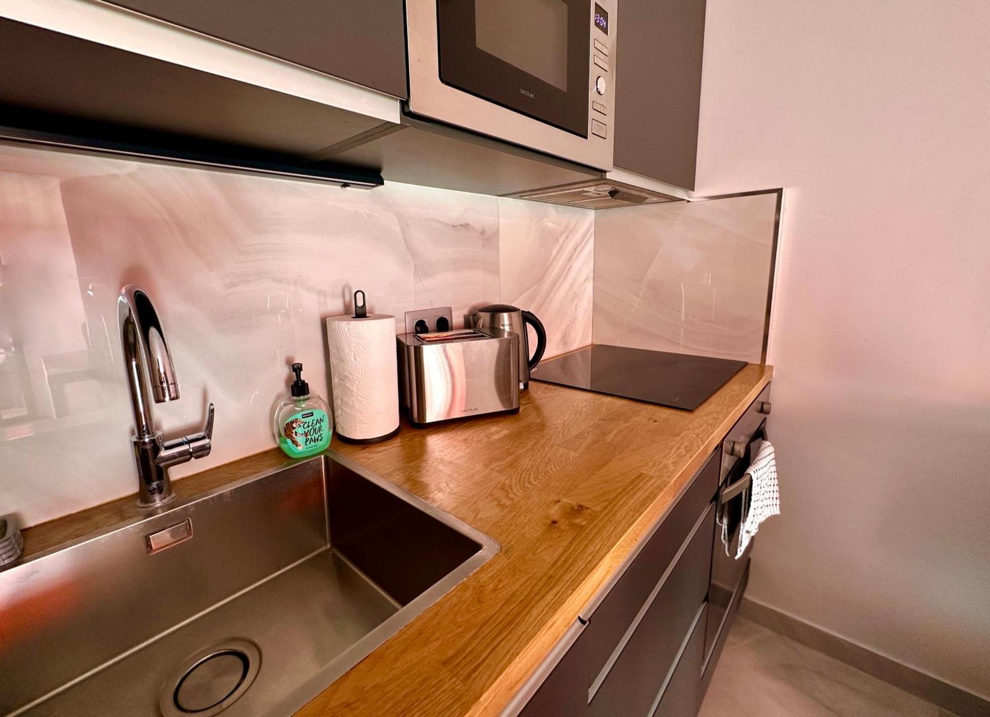 Ferienwohnung Luxury Diamond - Ocean View, Big Terraces, Air Con, Wifi Los Cristianos  Exterior foto